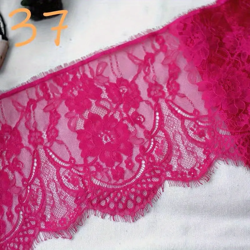 3m Lace Eyelash Trim Perfect for DIY Clothing Projects