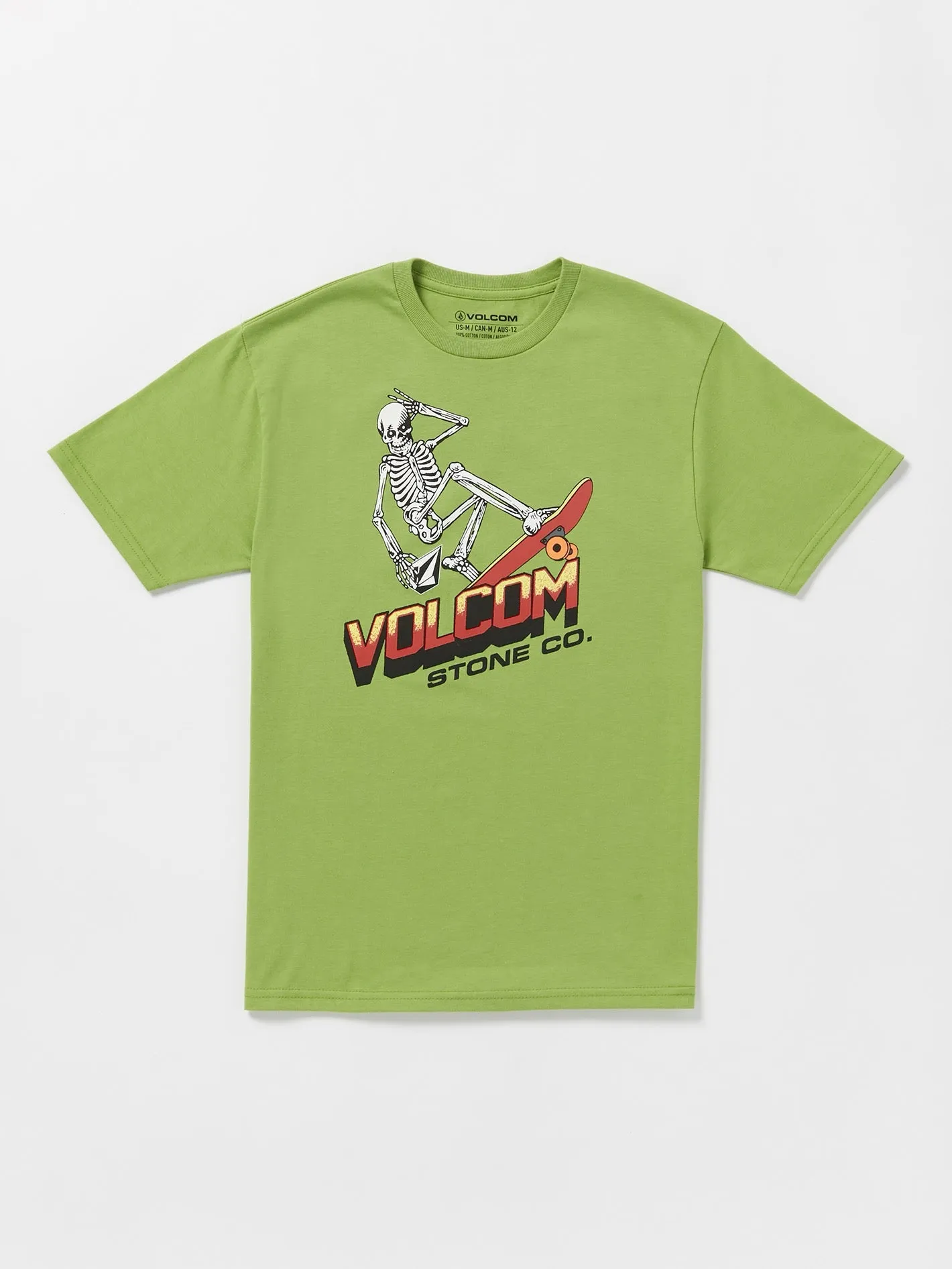 Big Boys Bone Slide Short Sleeve Tee - Seaweed Green