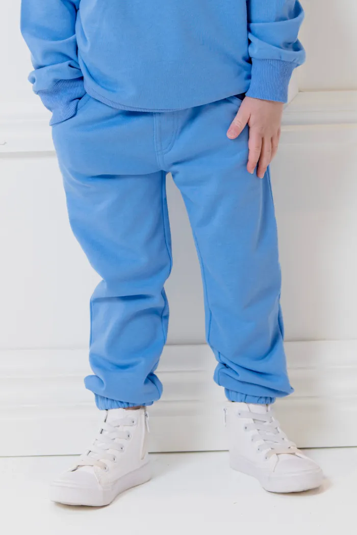 Blue Track Pant