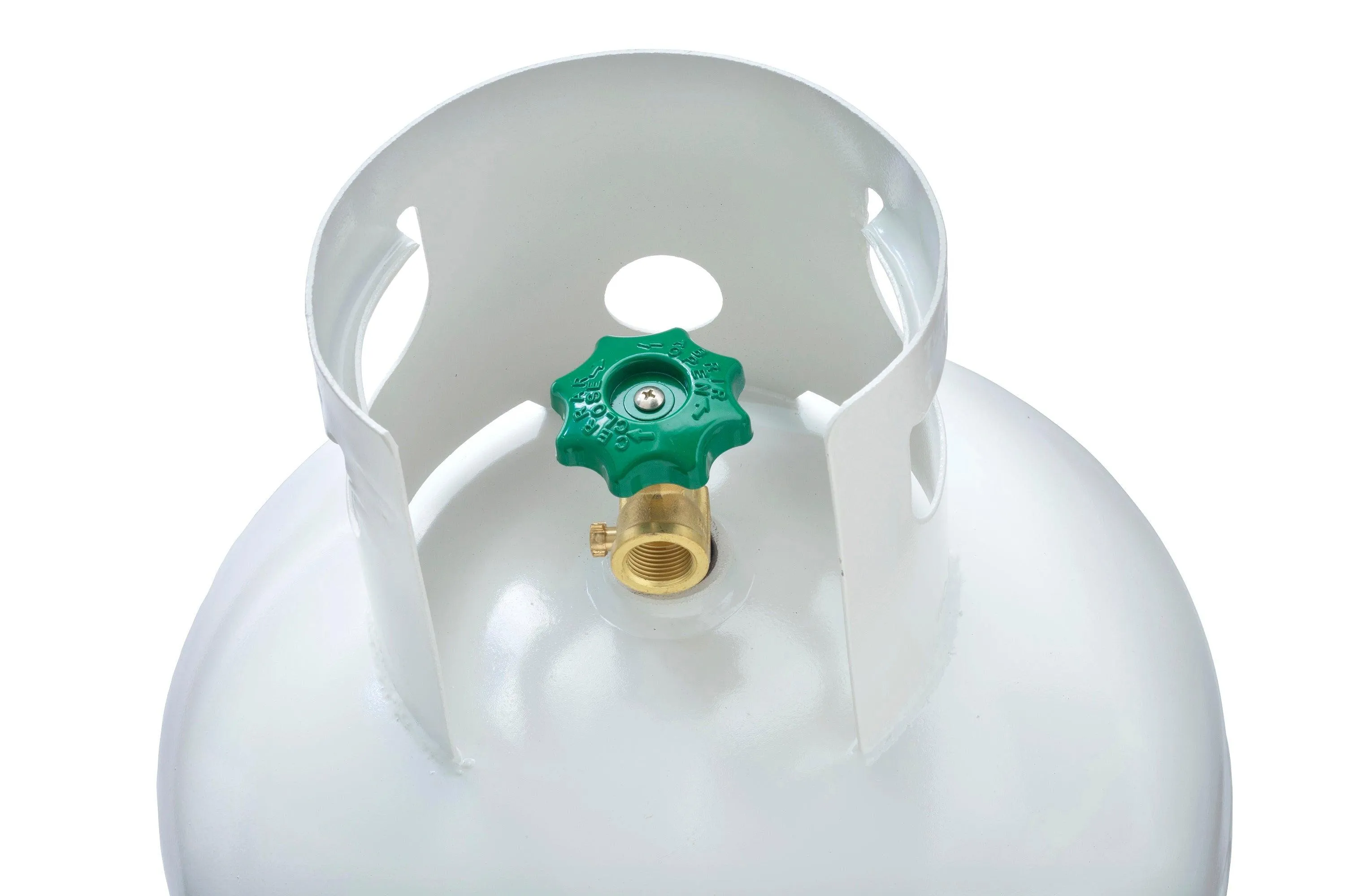 Flame King 100lb Propane Tank LP Cylinder with POL Valve
