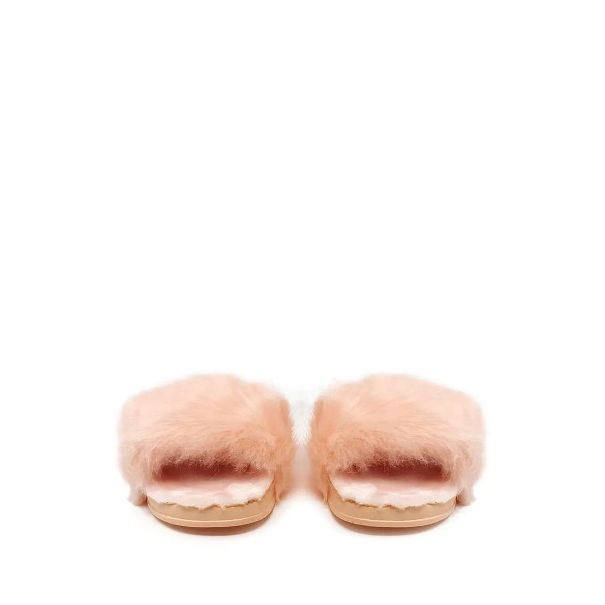Leona Slip On Fluffy Fur Slider