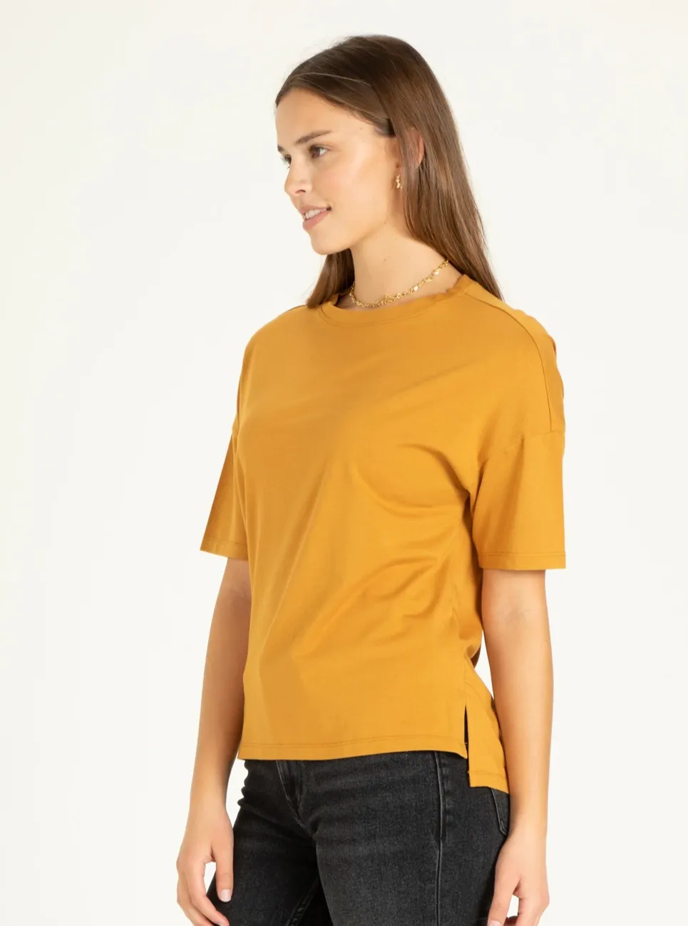 Makenna Crew Neck Short Sleeve Top