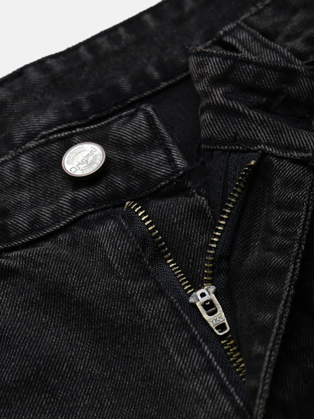 Men Black Relaxed Fit Jeans