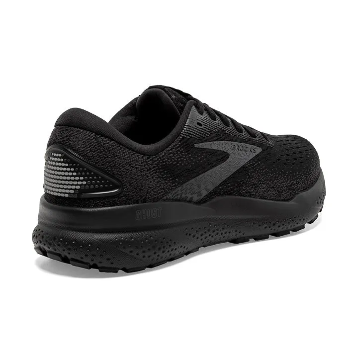 Men's Brooks Ghost 16 1104181D020 Color:  Black/Black/Ebony