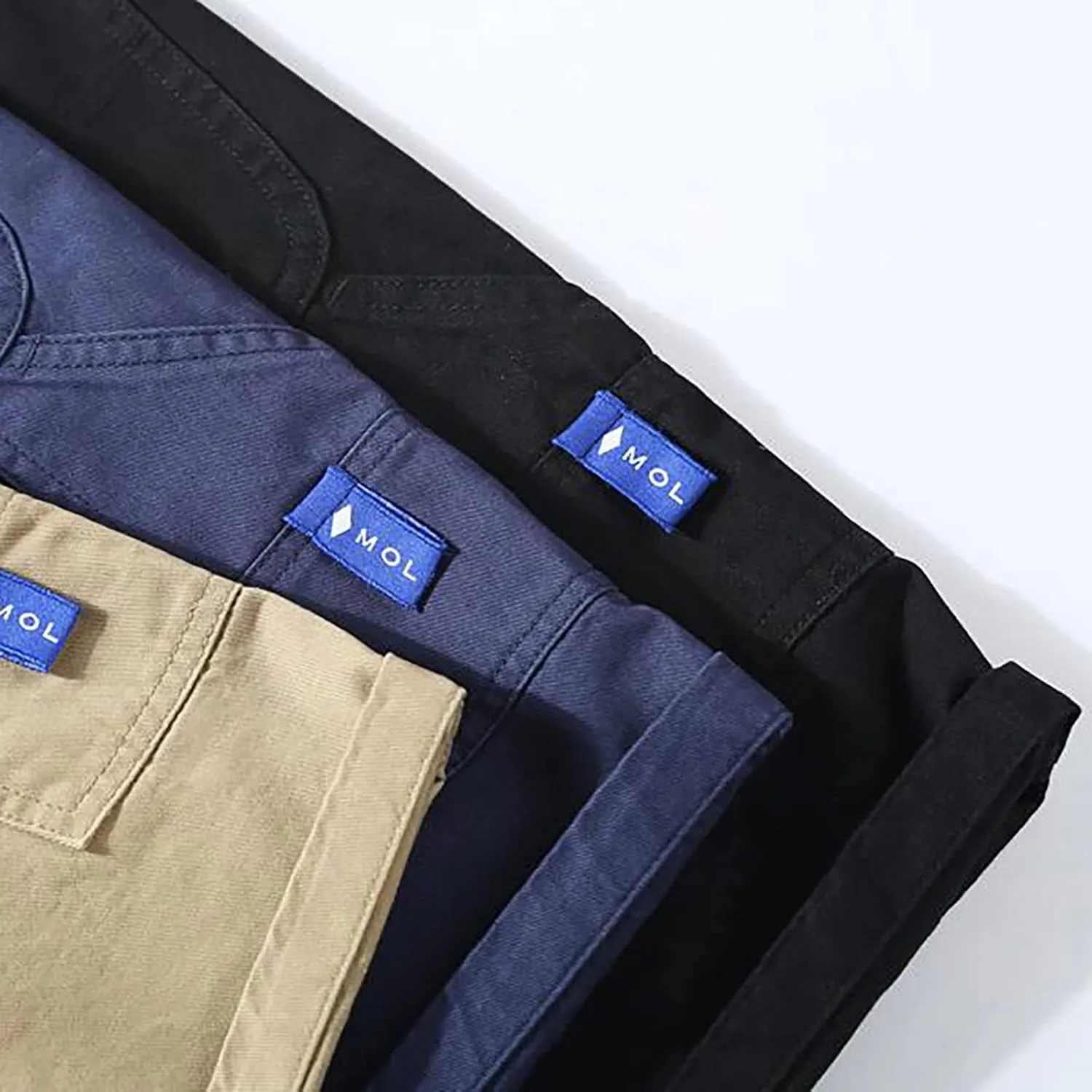 Mens Casual Suit Shorts Solid Relaxed Fit Lightweight Straight Office Bermuda Lightweight Quick Drying Combat Tactical Pants