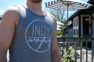 MENS LOGO TANK - GREY