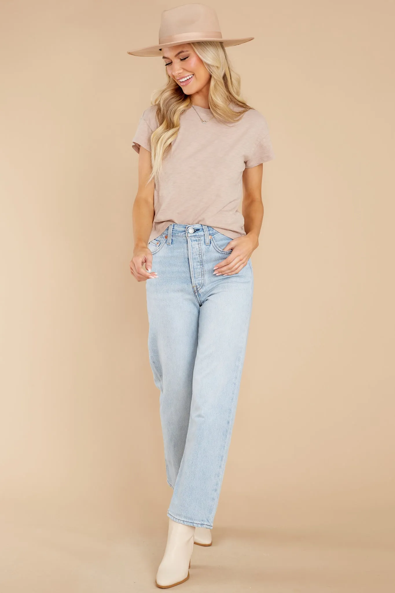 Modern Frappe Slub Tee