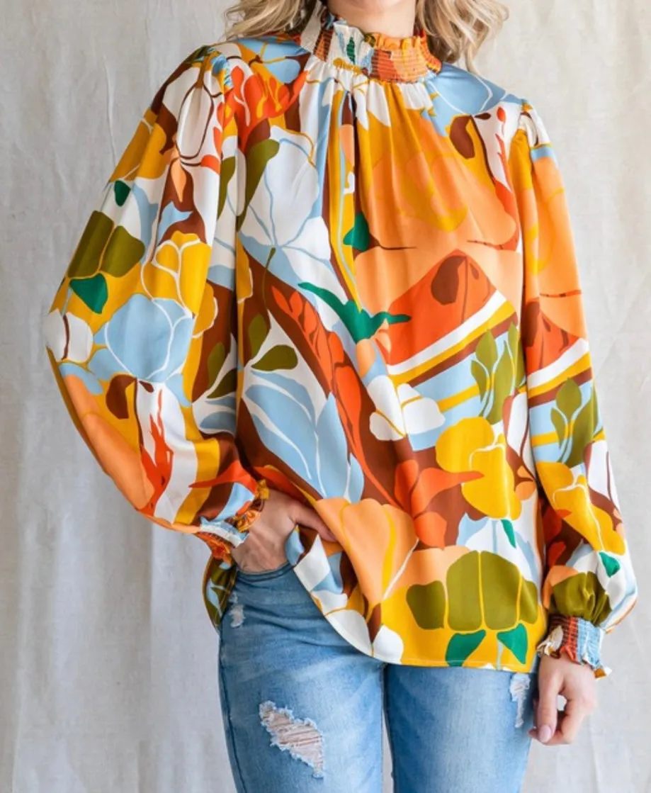 Mustard Mix Top