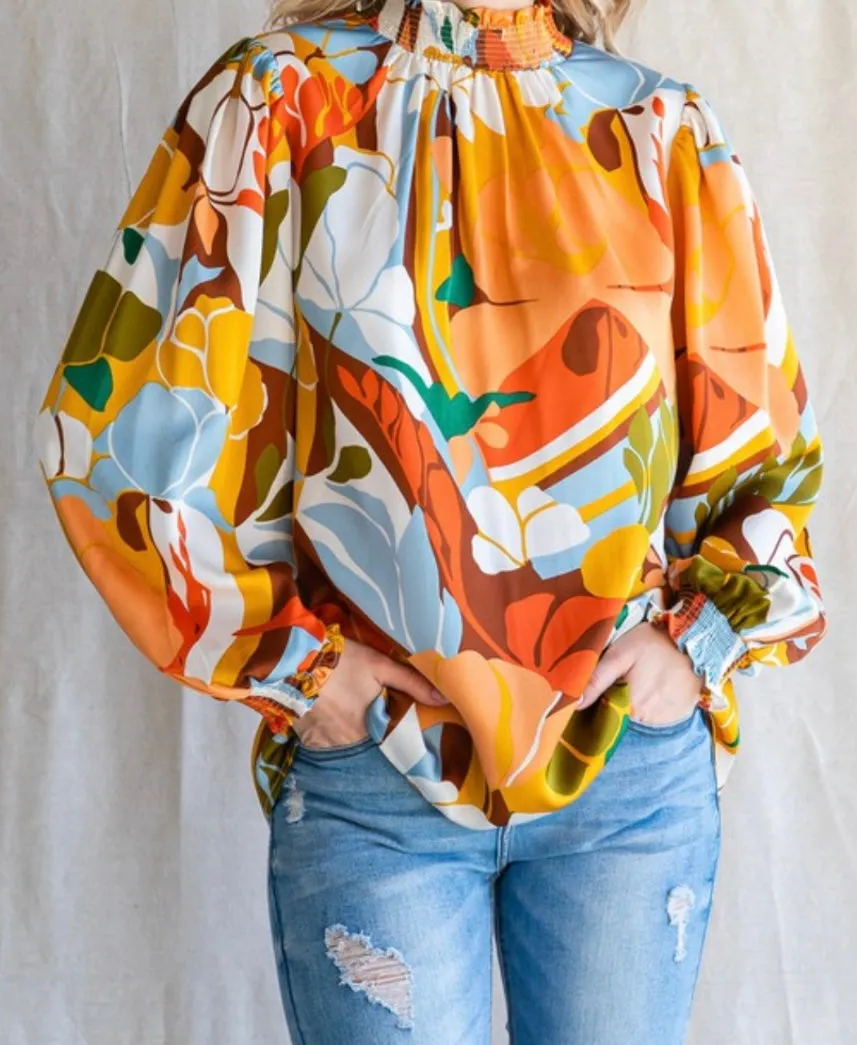 Mustard Mix Top