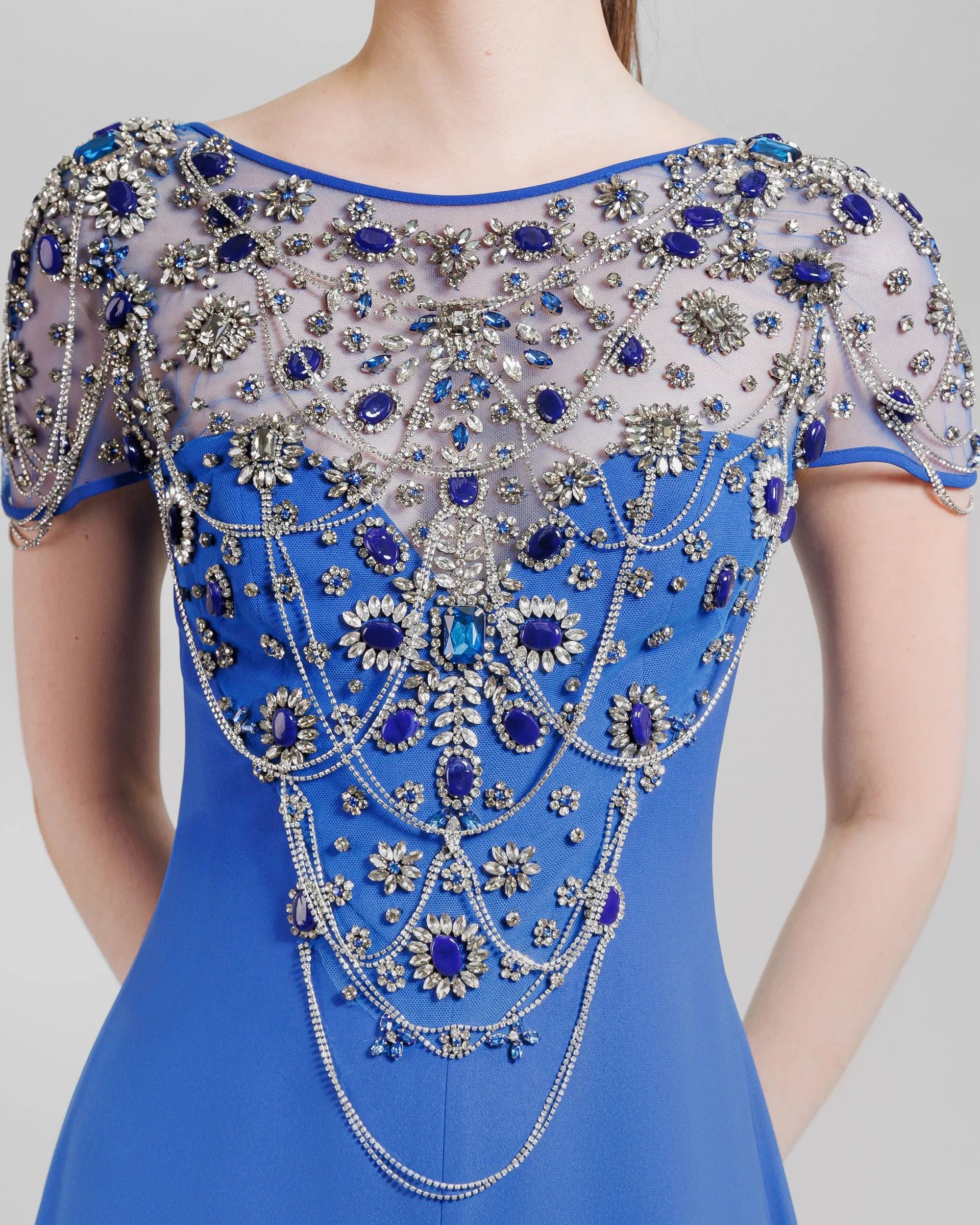 Royal Blue Wide Legs Jumpsuit