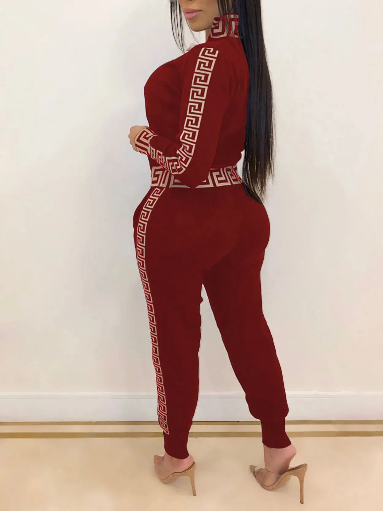 Tracksuits Women Elegant Two-Pieces Suit Sets
