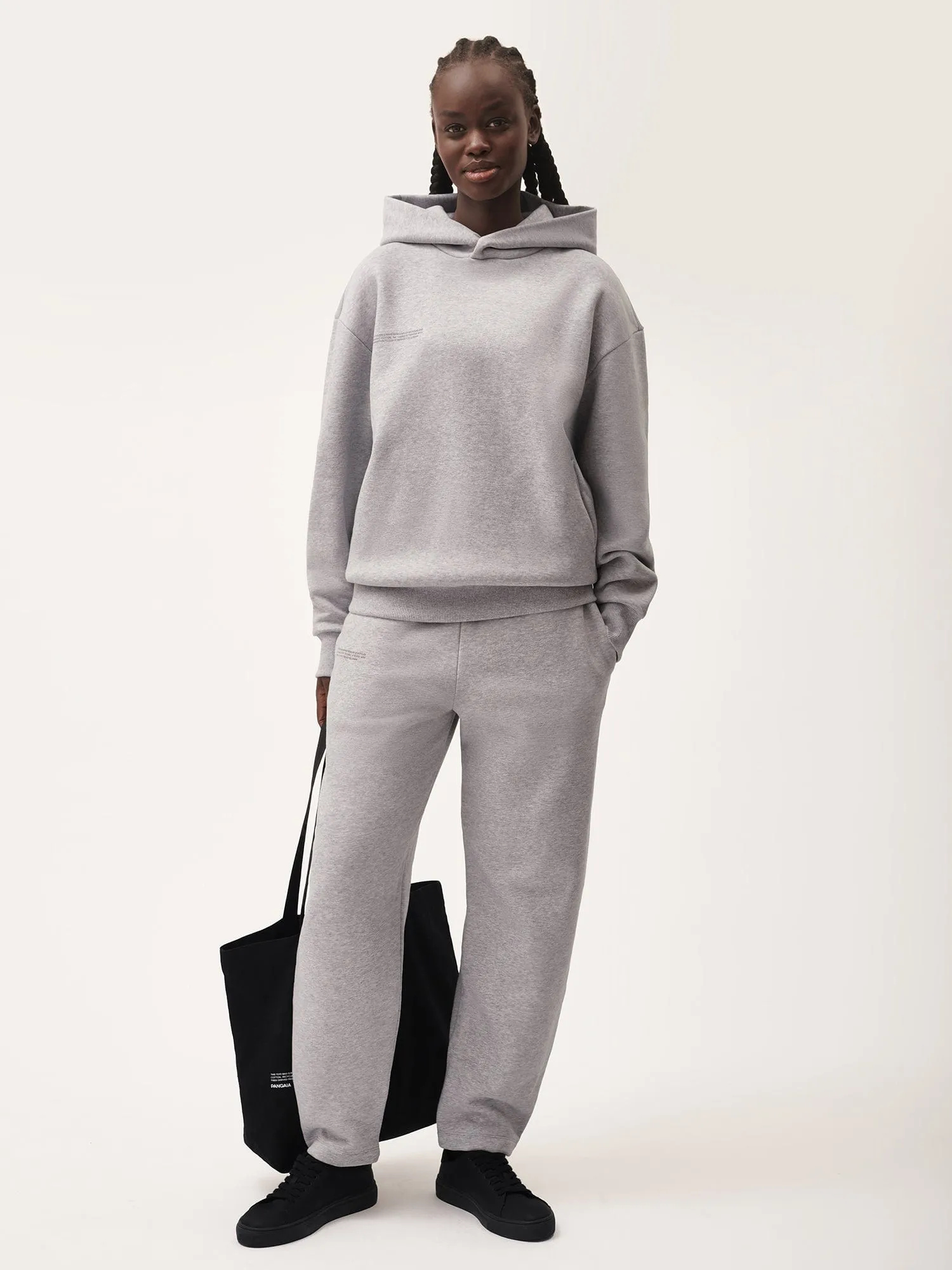 Womens DNA Barrel-Leg Track Pantsgrey marl